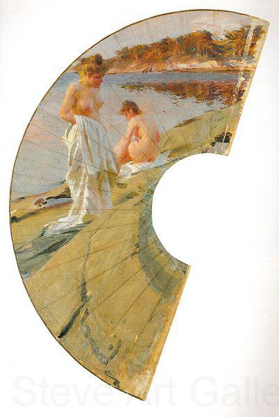 Anders Zorn Les baigneuses France oil painting art